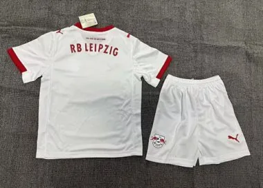 25-26 Kids RB Leipzig Home Kit Cheap Football Jersey Wholesale Yupoo