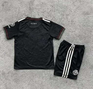 25-26 Kids Bayern Third Away Champions League Kit Cheap Football Jersey Wholesale Yupoo