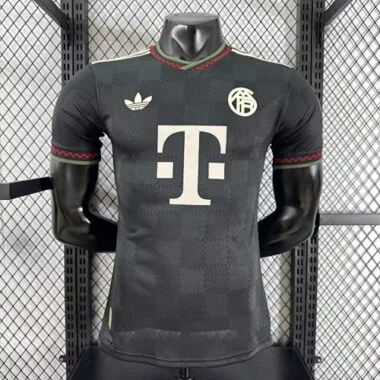 25-26 Players Bayern Third Away Champions League Kit S-5XL Cheap Football Jersey Wholesale Yupoo
