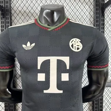 25-26 Players Bayern Third Away Champions League Kit S-5XL Cheap Football Jersey Wholesale Yupoo