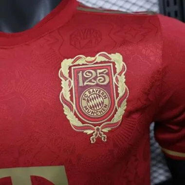 25-26 Player Bayern 125th Anniversary Commemoration S-4XL