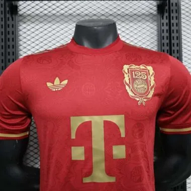 25-26 Player Bayern 125th Anniversary Commemoration S-4XL