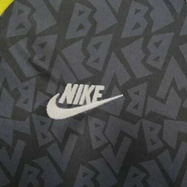 1995-96 Retro Long Sleeves Dortmund Away
