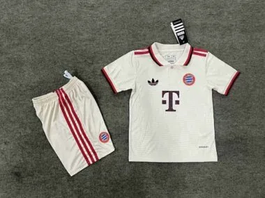 24-25 Kids Bayern Munich Second Away 16-28