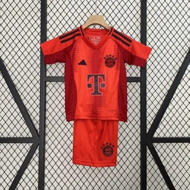24-25 Bayern Munich Home Kid Kits Youth Apparels