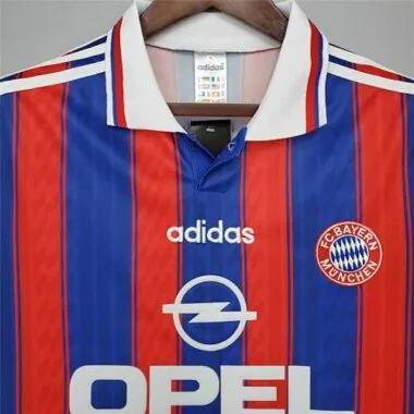 95-97 Bayern Munich home red blue