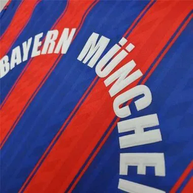 95-97 Bayern Munich home red blue