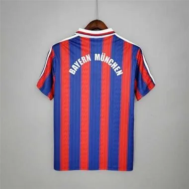 95-97 Bayern Munich home red blue