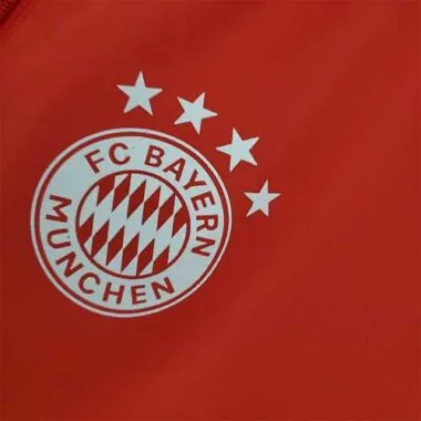 21-22 Bayern Red Windbreaker