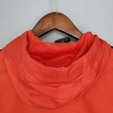 21-22 Bayern Red Windbreaker