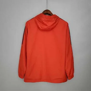 21-22 Bayern Red Windbreaker