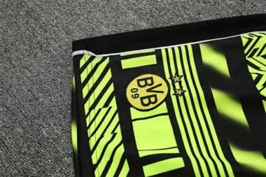 22-23 Dortmund Training Suit Short Sleeve Kit Black