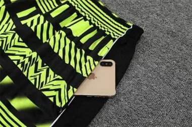 22-23 Dortmund Training Suit Short Sleeve Kit Black