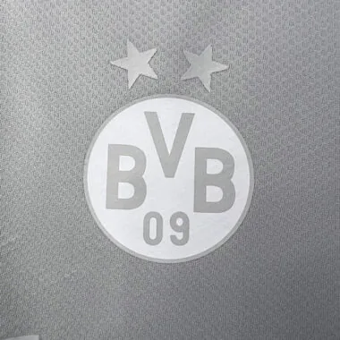 2023/24 Dortmund Silvery White best soccer jersey