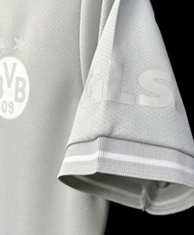 2023/24 Dortmund Silvery White best soccer jersey