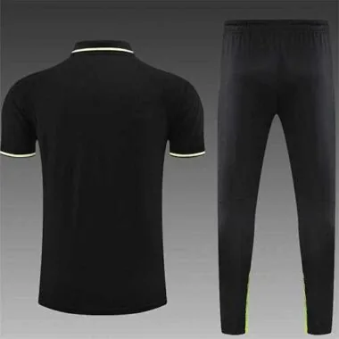 Polo Dortmund black stripes