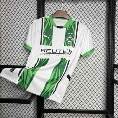 Equipación de fútbol del Borussia Mönchengladbach para partidos en casa, temporadas 24-25