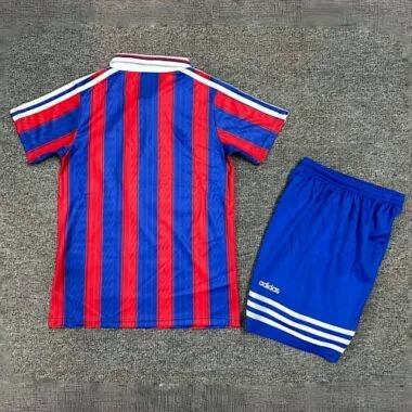 95-97 Bayern Munich Home Retro Kid Kits Youth Apparels