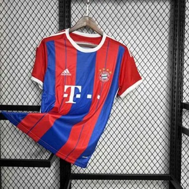 14-15 Bayern Home Retro Kit Vintage Shirt
