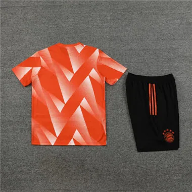 23-24 Bayern Training Orange Soccer Jerseys Yupoo