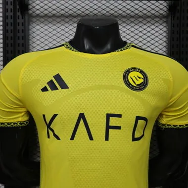 26-27 Player Al-Nassr Home Kit With Sponsor S-3XL Cheap Football Jersey Wholesale Yupoo