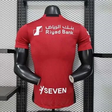 25-26 Player Al-Hilal Saudi Training Kit Cheap Football Jersey Wholesale Yupoo