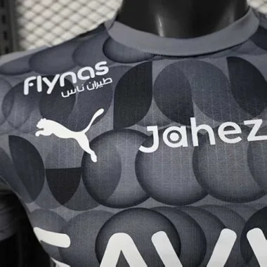 Equipamento de jogo fora de casa n.º 3 do Al-Hilal da Arábia Saudita, para jogadores 25-26 – Camisola de futebol barata, venda por grosso na Yupoo