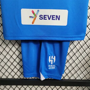2023/24 Al Hilal Home kids Size Soccer Jerseys