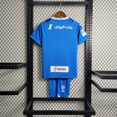 2023/24 Al Hilal Home kids Size Soccer Jerseys