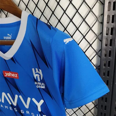 2023/24 Al Hilal Home kids Size Soccer Jerseys