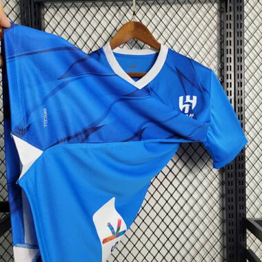 23-24 Al Hilal home size S-4XL Soccer Jersey