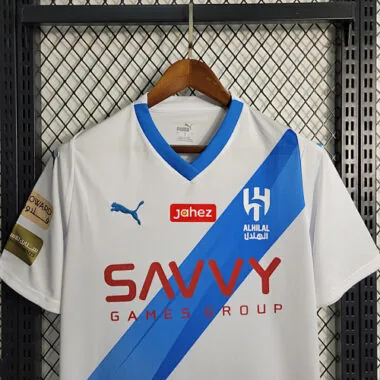 23-24 Al Hilal away size S-4XL Soccer Jersey