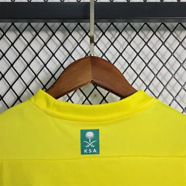 2023/24 Kids Al Nassr Home Sizes Soccer Jerseys