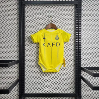 23-24 Baby Al Nassr FC Home Size 9-12 Football Shirt