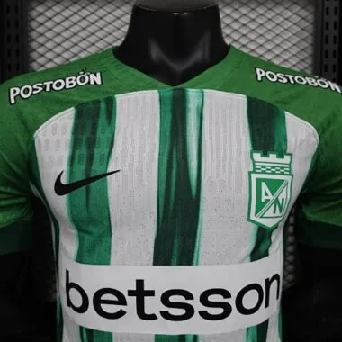 24-25 Atlético Nacional Home Player Version Soccer Jerseys Yupoo
