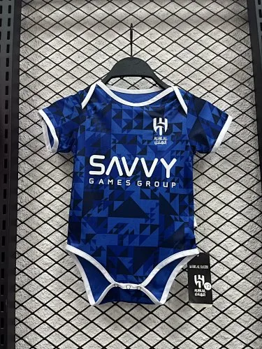 24-25 Al-Hilal Saudi Home Baby Soccer Jerseys Yupoo