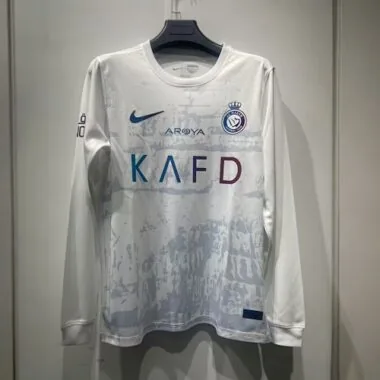 23-24 Saudi Al-Nassr Third Kits Long Sleeve Shirt