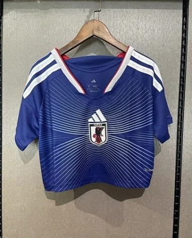 2026 Japan Women#039;s Home Crop Top World Cup Cheap Football Jersey Wholesale Yupoo