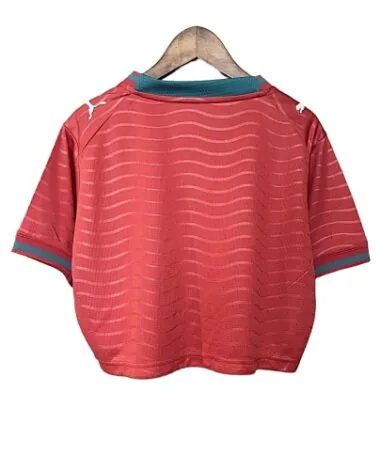 2026 Portugal Women#039;s Home Crop Top Kit World Cup