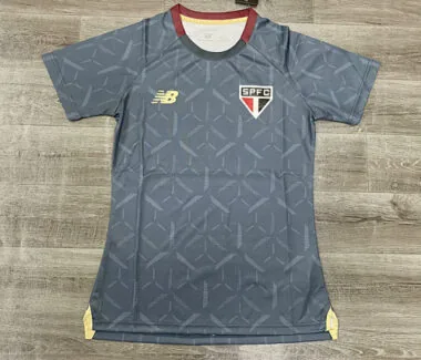 2025 Sao Paulo FC Women#039;s Training Kit Cheap Football Jersey Wholesale Yupoo