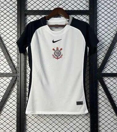 2025 Corinthians Women#039;s Home Kit Cheap Football Jersey Wholesale Yupoo