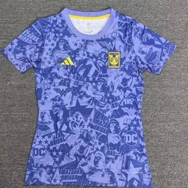 25-26 Tigres UANL Women#039;s Pre-match Kit Cheap Football Jersey Wholesale Yupoo