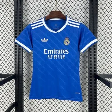 25-26 Woman Real Madrid Third Away S-XXL Soccer Jersey