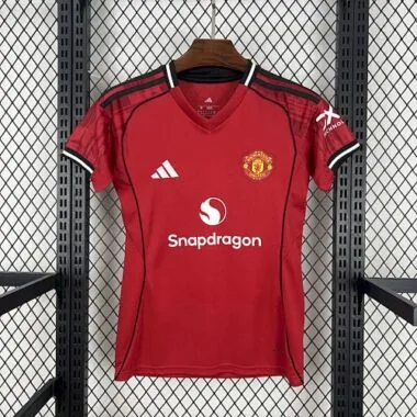 25-26 Woman Manchester United Home S-XXL Soccer Jersey
