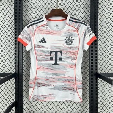 25-26 Woman Bayern Away S-XXL Soccer Jersey
