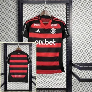 25-26 All Sponsor Woman Flamengo Home