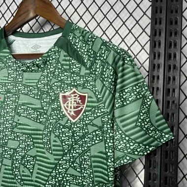 24-25 Fluminense Training Green Kit Soccer Uniform