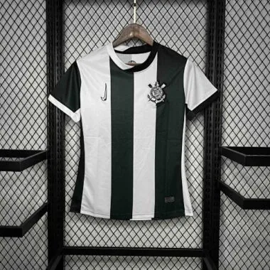 24-25 Corinthians Third Women Shirt Football Apparel