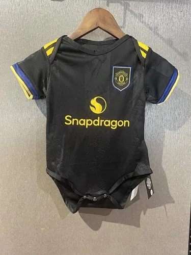 25-26 Manchester United Third Away Baby Uniform Cheap Football Jersey Wholesale Yupoo