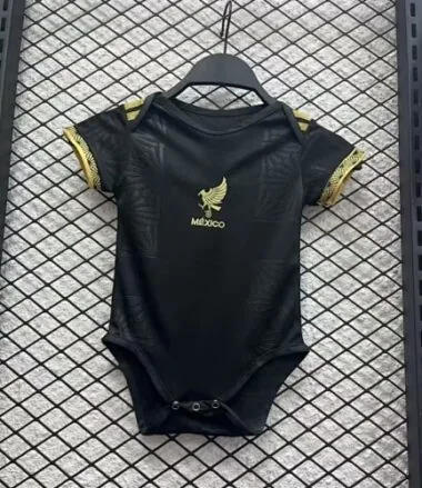 2025 Mexico Baby Uniform Gold Cup Kit Cheap Football Jersey Wholesale Yupoo